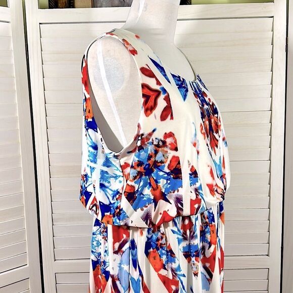 Cato Maxi Dress 22WP 24WP Sleeveless Kaleidoscope Print - Picture 6 of 11